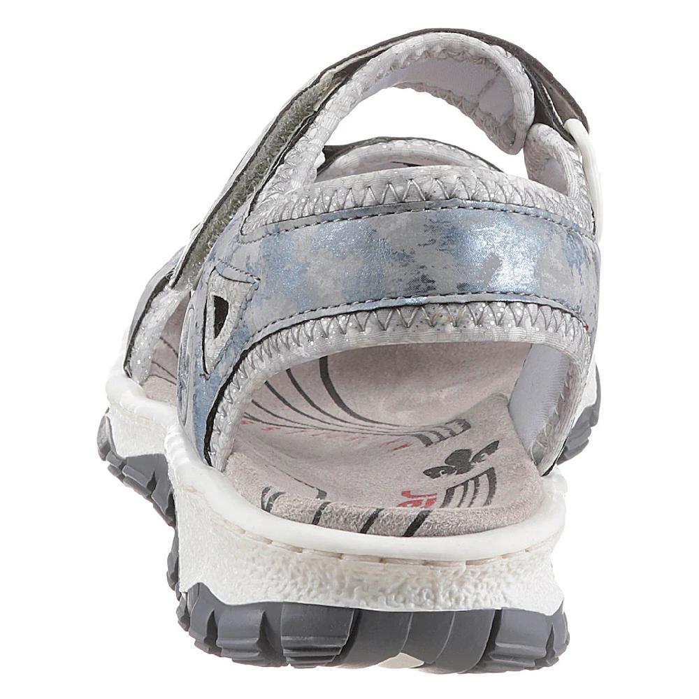 Rieker Riemchensandale Sommerschuh Sandalette Keilabsatz in Used-Optik online bestellen Begrenzte Freigabe