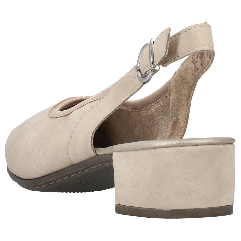 Rieker Slingpumps Abendschuh Sommerschuh Blockabsatz mit verstellbarem Riemchen online bestellen Fabrikladen