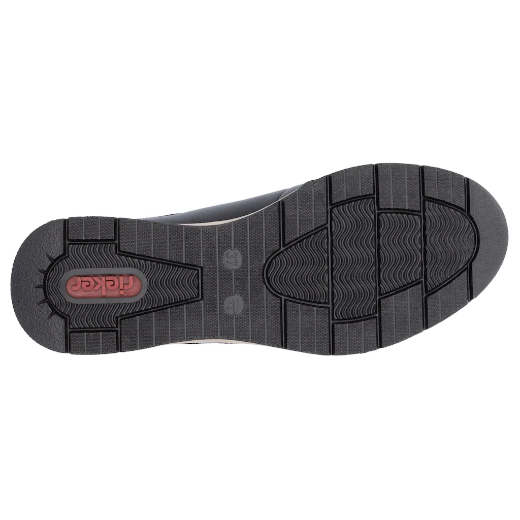 Rieker Keilsneaker Freizeitschuh Halbschuh Schnürschuh mit Reißverschluss kaufen 50% Rabatt für begrenzte Zeit