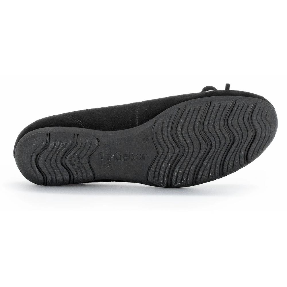 Gabor Ballerina Flache Schuhe Business Schuhe mit Hovercraft Luftkammern-Laufsohle ▷ für 2025