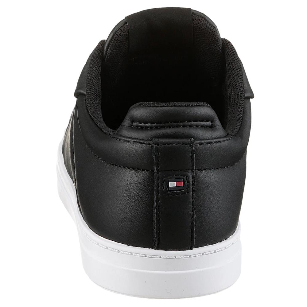Tommy Hilfiger Plateausneaker »WOMENS ICON COURT SNEAKER FLAG« Freizeitschuh Schnürschuh Halbschuh mit gepolstertem Schaftrand ▷ für Outlet