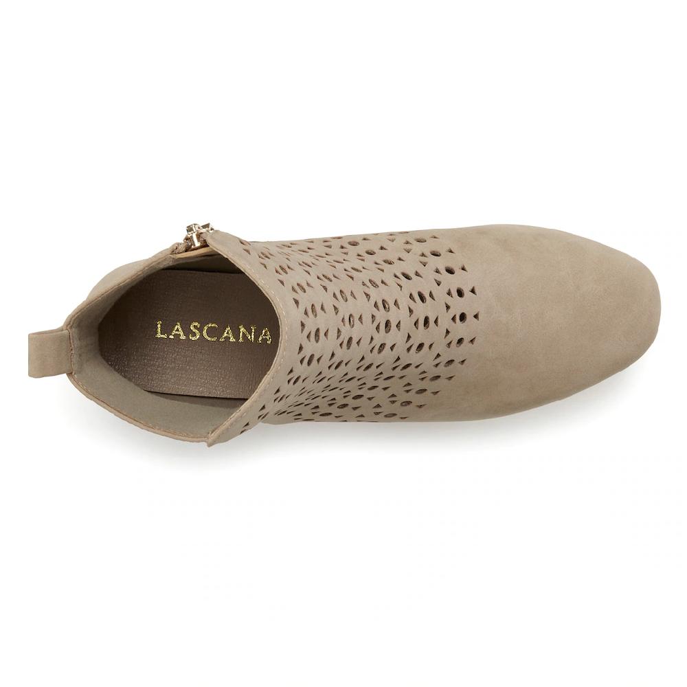 LASCANA Stiefelette Stiefel Boots mit kleinen Cut-Outs VEGAN online kaufen Angebote