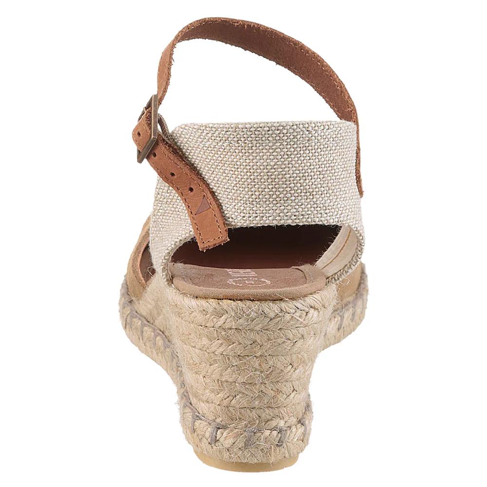 VERBENAS Sandalette »MALENA SERRAJE« Sommerschuh Riemchensandale Urlaubschuh mit Keilabsatz im Angebot
