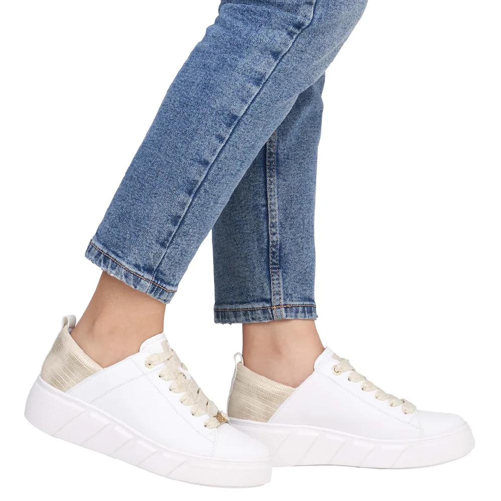 RIEKER Sport Plateausneaker Schnürschuh Halbschuh Freizeitsneaker mit Soft-Einlage online bestellen Meist gekauft