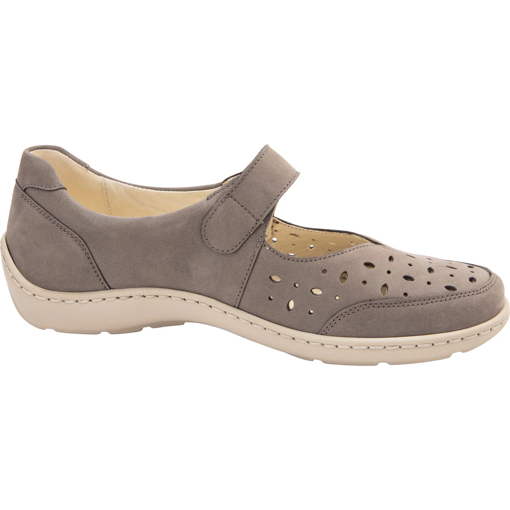 Waldläufer Ballerina »HENNI« Klettschuh Komfortschuh mit Perforation H-Weite ▷ für Black Friday