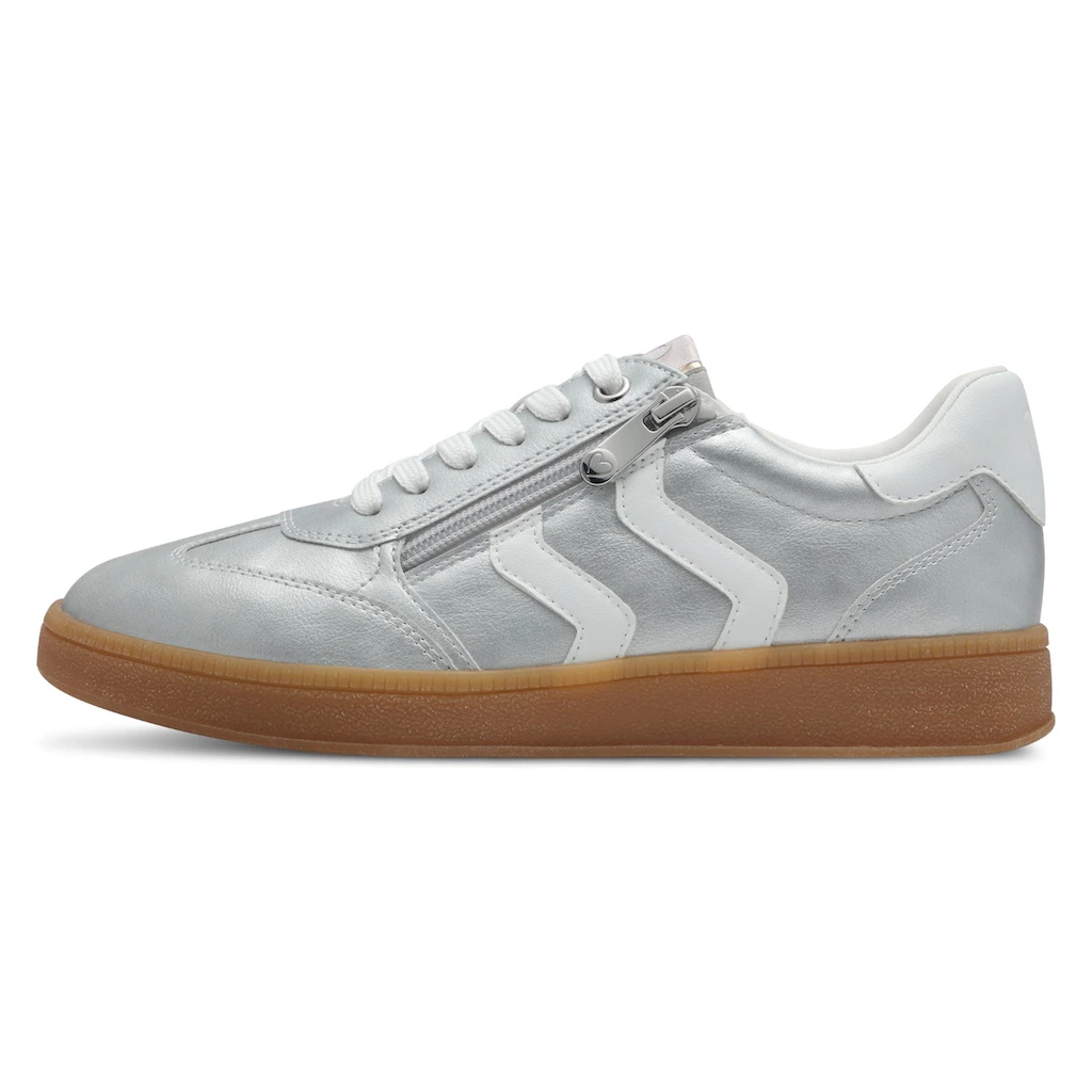MARCO TOZZI Plateausneaker Freizeitschuh Halbschuh Schnürschuh mit Kontrastbesatz bestellen Cyber Monday
