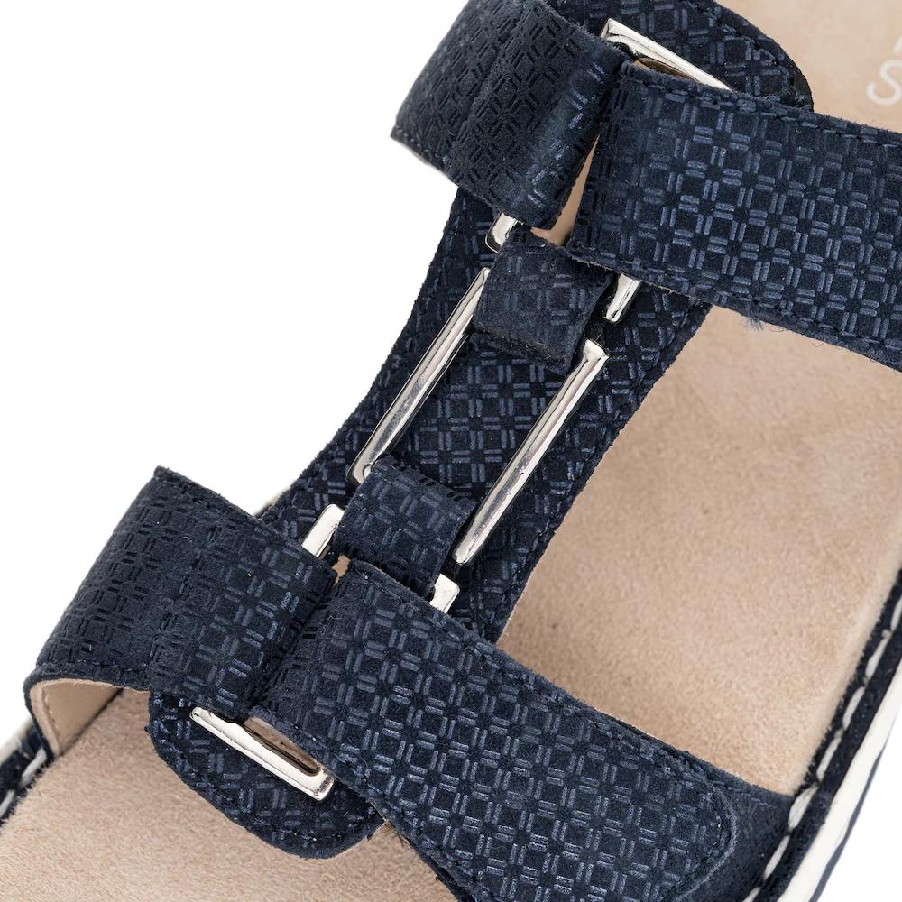 Ara Pantolette »TAMPA« Keilabsatz Sommerschuh Schlappen mit Schmuckelement G-Weite bestellen Top Angebot