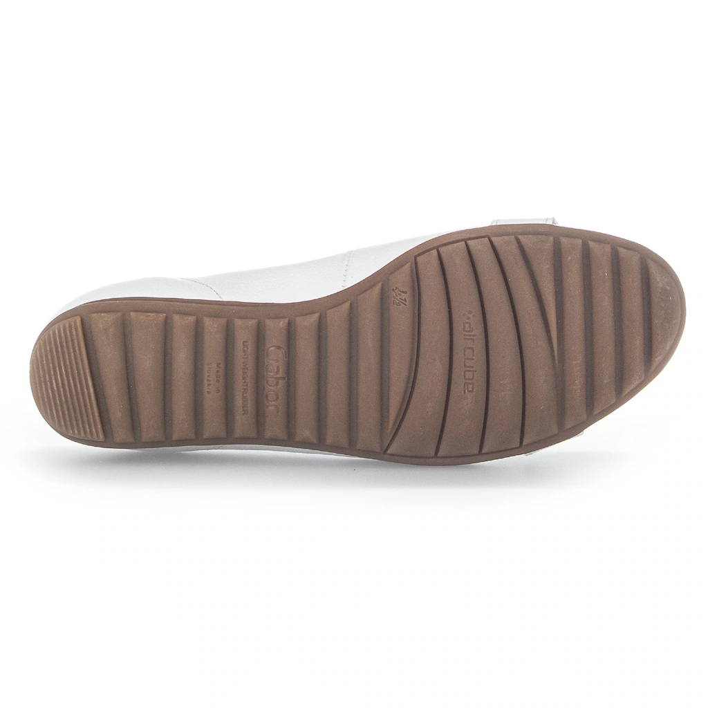 Gabor Ballerina »FLORENZ« Hochzeitsschuh Flache Schuhe Slipper mit eleganter Zierkette bestellen Wochenangebot