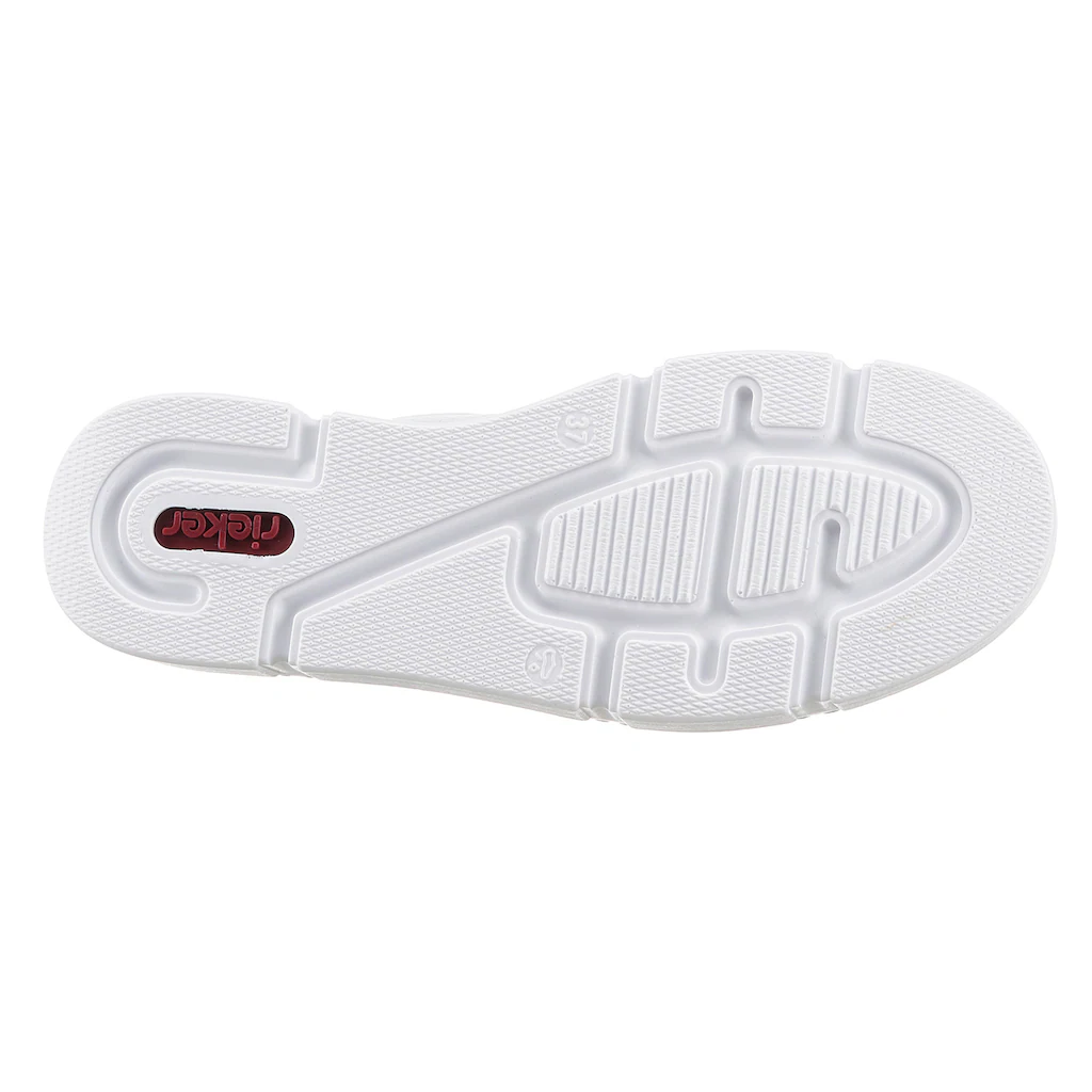Rieker Plateausneaker mit goldfarbenen Details Freizeitschuh Halbschuh Schnürschuh online bestellen Begrenzte Freigabe