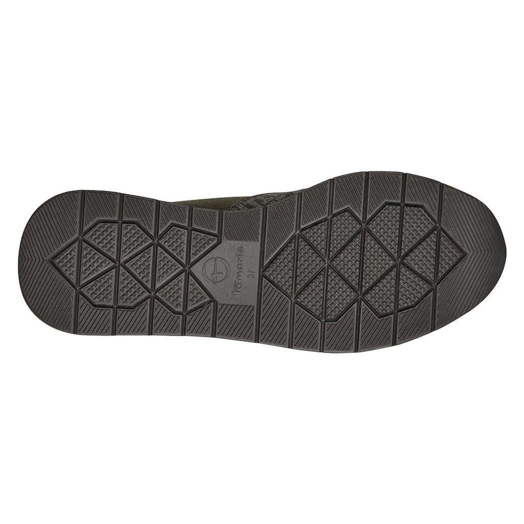 Tamaris Keilsneaker Freizeitschuh Halbschuh Schnürschuh trendige Metallic-Details online kaufen Letzter Tag