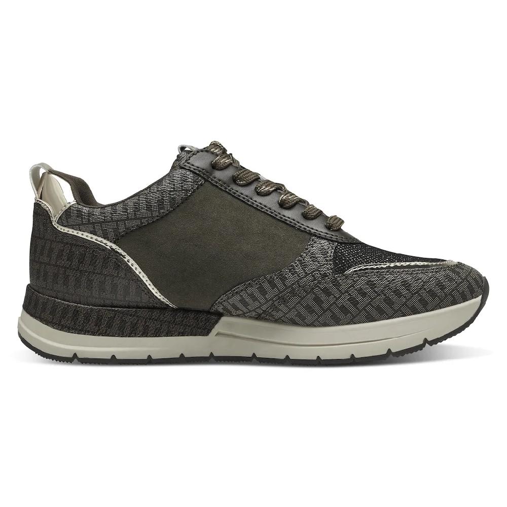 Tamaris Keilsneaker Freizeitschuh Halbschuh Schnürschuh trendige Metallic-Details online kaufen Letzter Tag