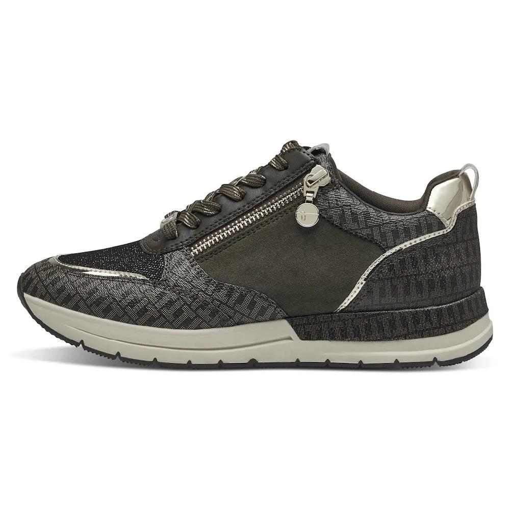 Tamaris Keilsneaker Freizeitschuh Halbschuh Schnürschuh trendige Metallic-Details online kaufen Letzter Tag