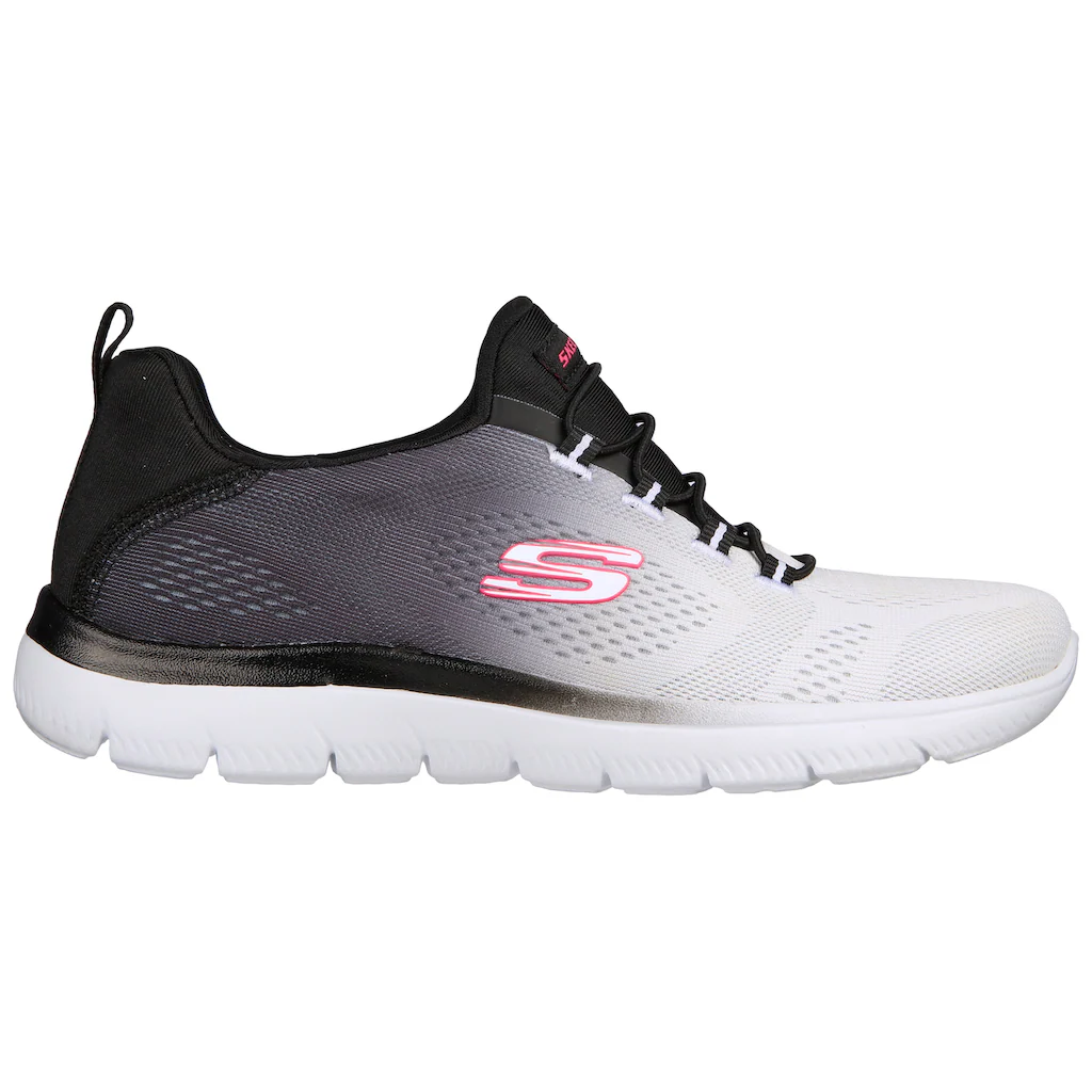 Skechers Slip-On Sneaker »SUMMITS BRIGHT CHARMER« Schlupfschuh Slipper Freizeitschuh mit schönem Farbverlauf online bestellen Günstiger Verkauf