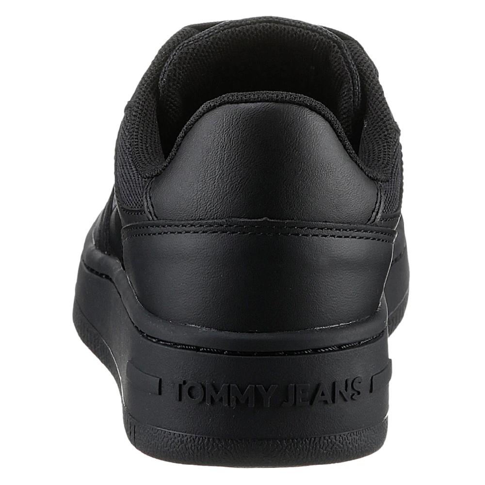 Tommy Jeans Plateausneaker »TJW RETRO BASKET ESS« Freizeitschuh Halbschuh Schnürschuh mit seitlicher Logoflagge online bestellen Versandkostenfrei