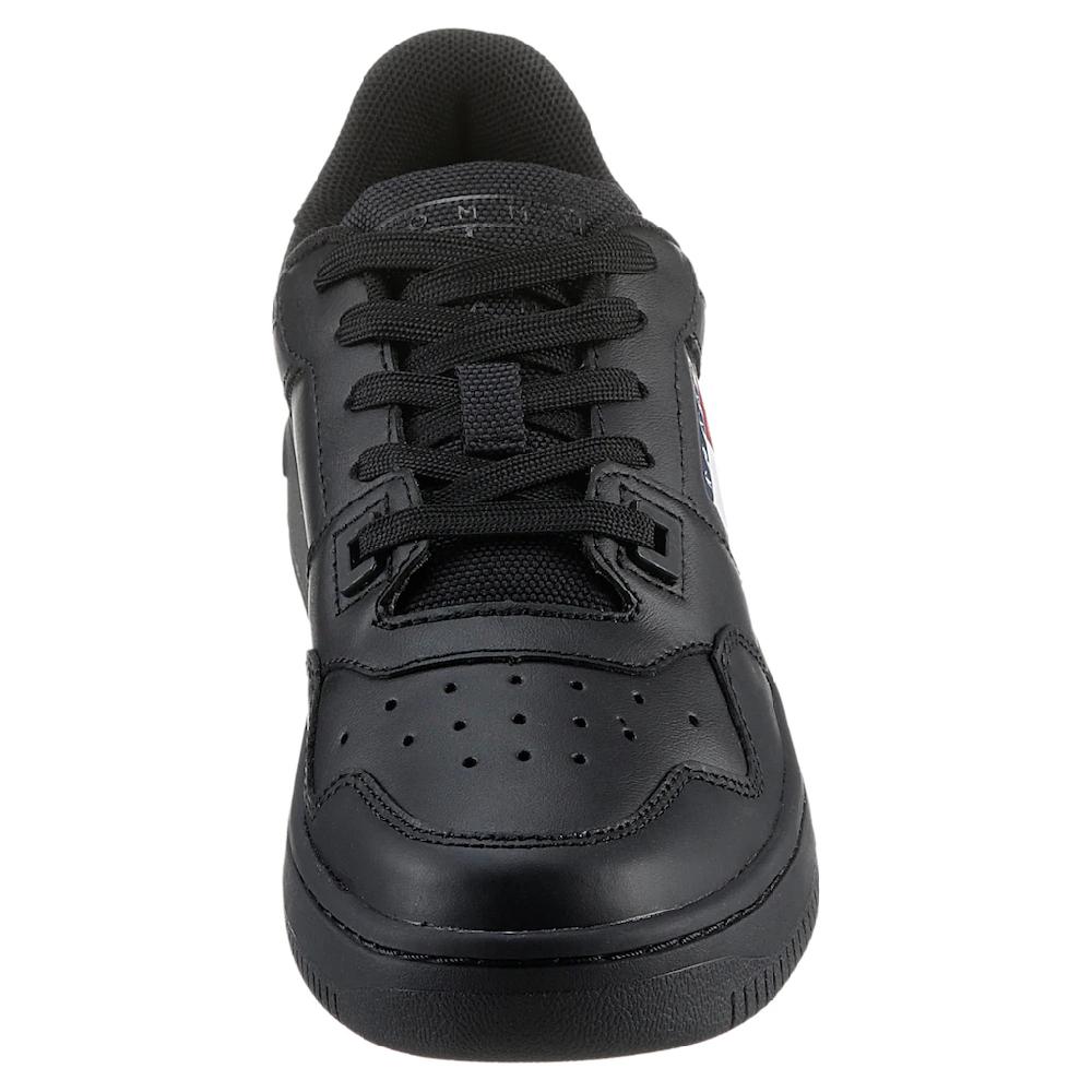 Tommy Jeans Plateausneaker »TJW RETRO BASKET ESS« Freizeitschuh Halbschuh Schnürschuh mit seitlicher Logoflagge online bestellen Versandkostenfrei
