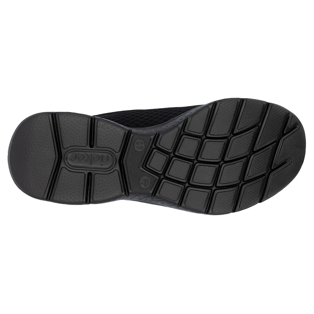 RIEKER Sport Slip-On Sneaker Trekking Schuh Freizeitschuh Slipper mit einfachem Schnellverschluss kaufen Black Friday