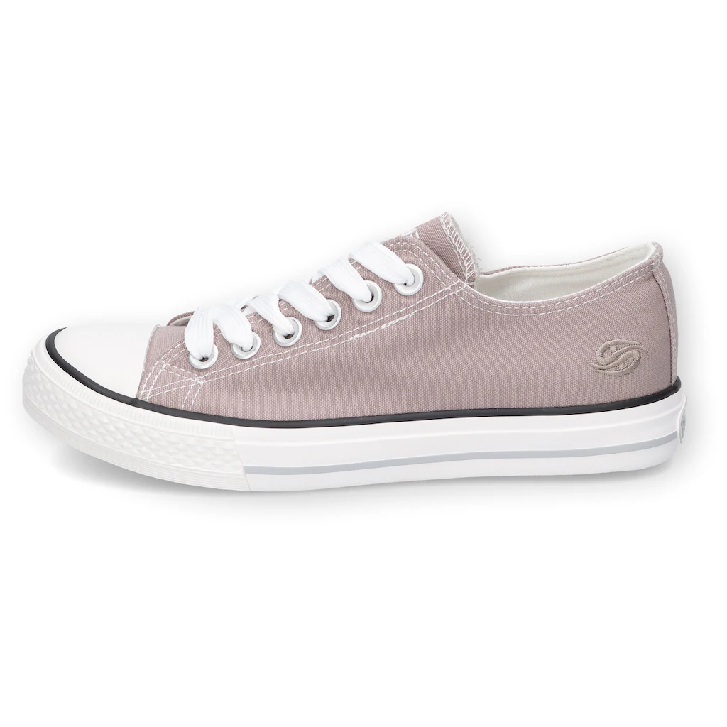 Dockers by Gerli Sneaker mit dezenter Logo-Stickerei Freizeitschuh Halbschuh Schnürschuh bestellen Große Rabatte