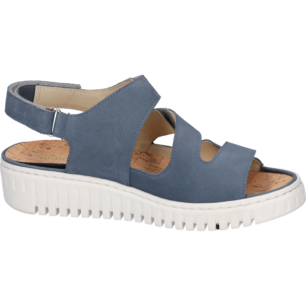Waldläufer Keilsandalette »H-Willow« Sommerschuh Sandale Keilabsatz mit Kork-Fußbett Weite H online kaufen Bestseller