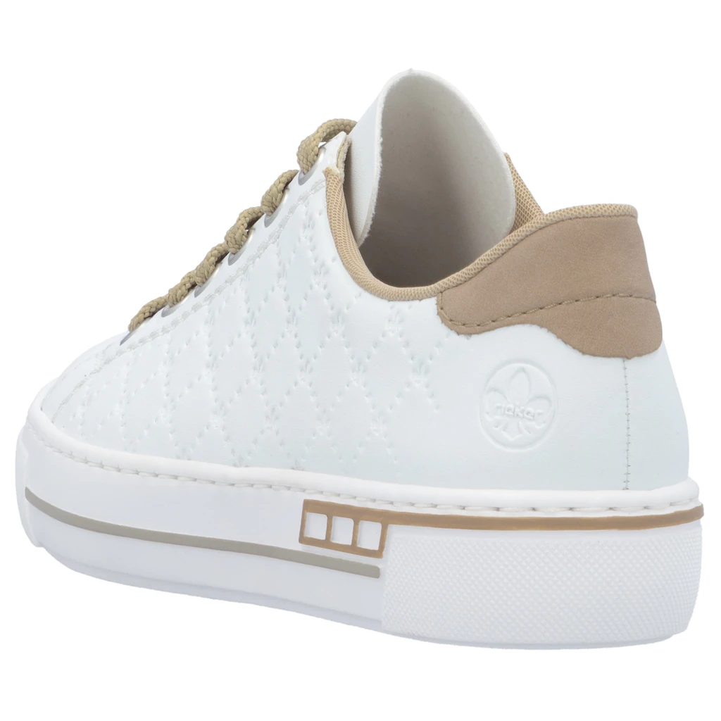 Rieker Plateausneaker harmonischen Kontrastdetails Freizeitschuh Halbschuh Schnürschuh online kaufen Kauf eins, bekomm eins gratis
