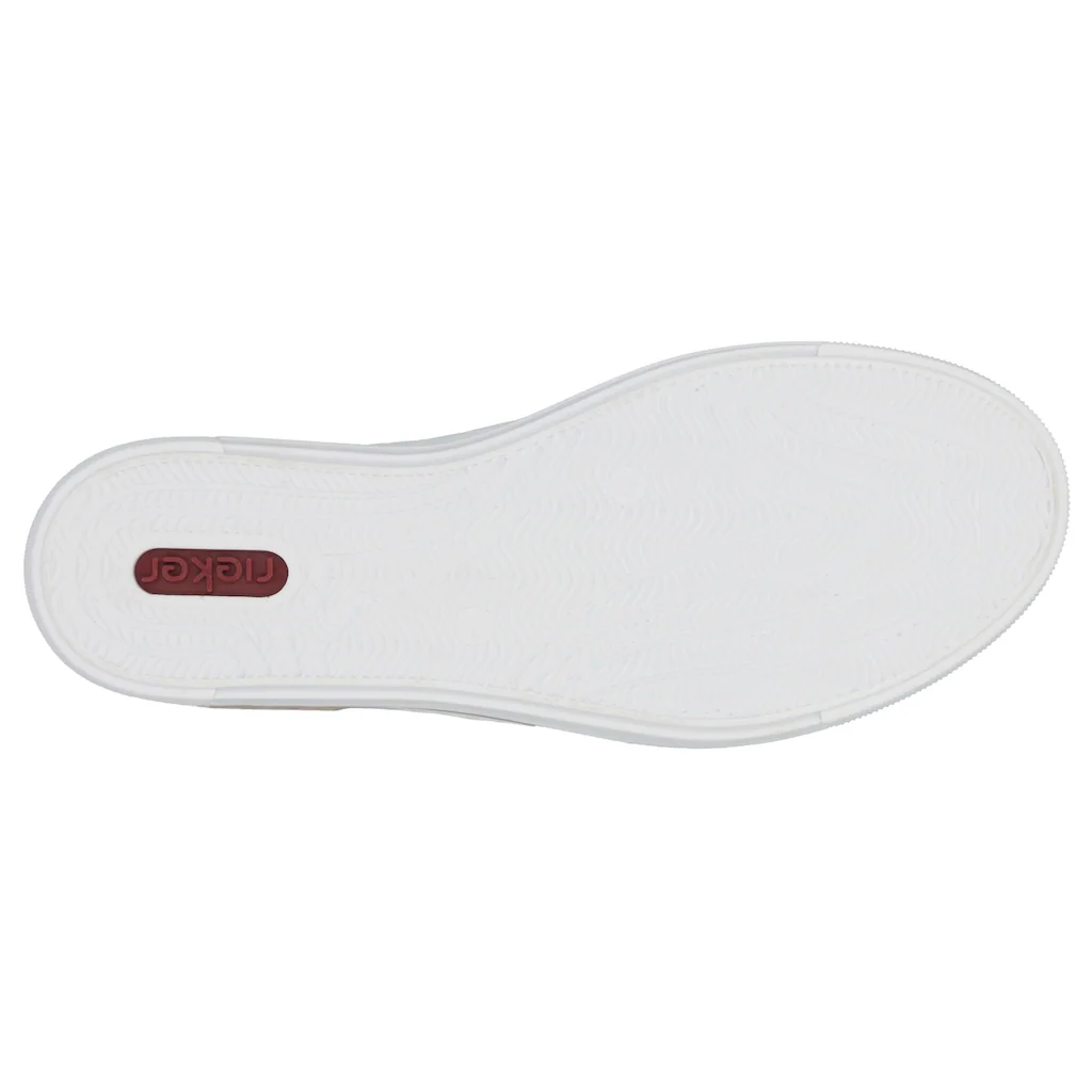 Rieker Plateausneaker harmonischen Kontrastdetails Freizeitschuh Halbschuh Schnürschuh online kaufen Kauf eins, bekomm eins gratis