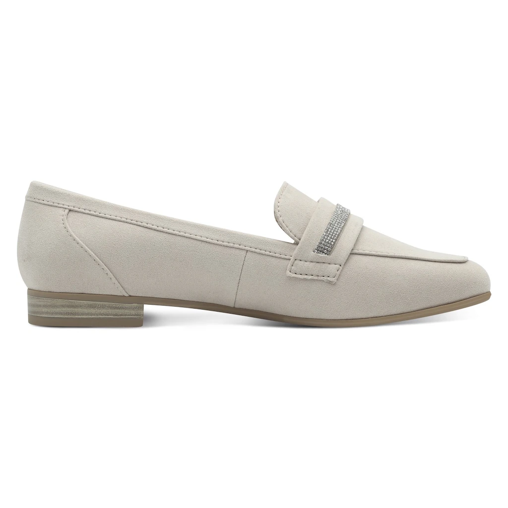 MARCO TOZZI Slipper Businessschuh Schlupfschuh Halbschuh mit funkelndem Zierriegel online kaufen Sonderangebote