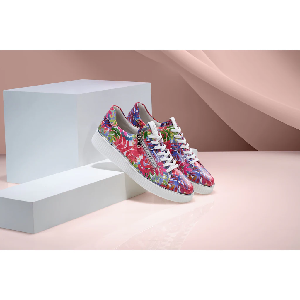 Remonte Plateausneaker Freizeitschuh Halbschuh Schnürer mit gepolstertem Schaftrand ▷ für Tiefpreis