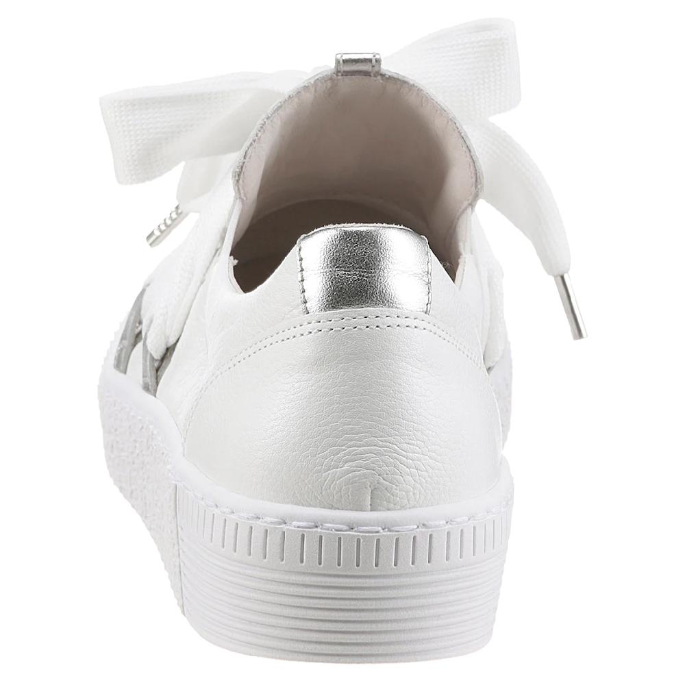 Gabor Slip-On Sneaker Schnürschuh Halbschuh Slipper mit aufgesetzter Zierschnürung Letzte 2 Tage